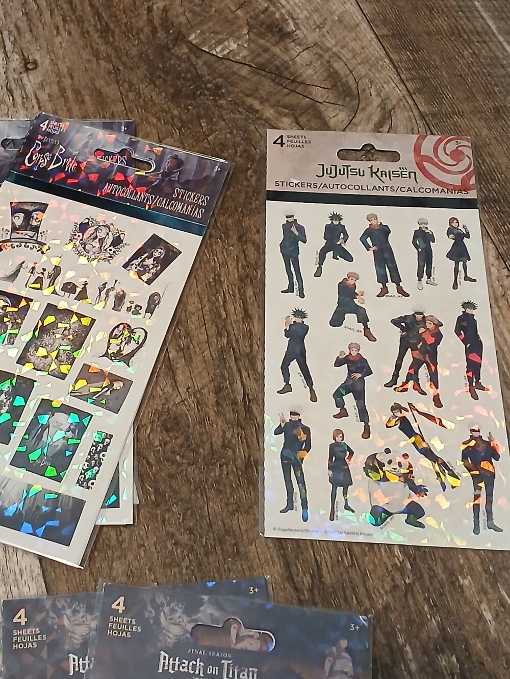 Assorted Anime & Game Sticker Sheets - Multicolor - Picture 4 of 6